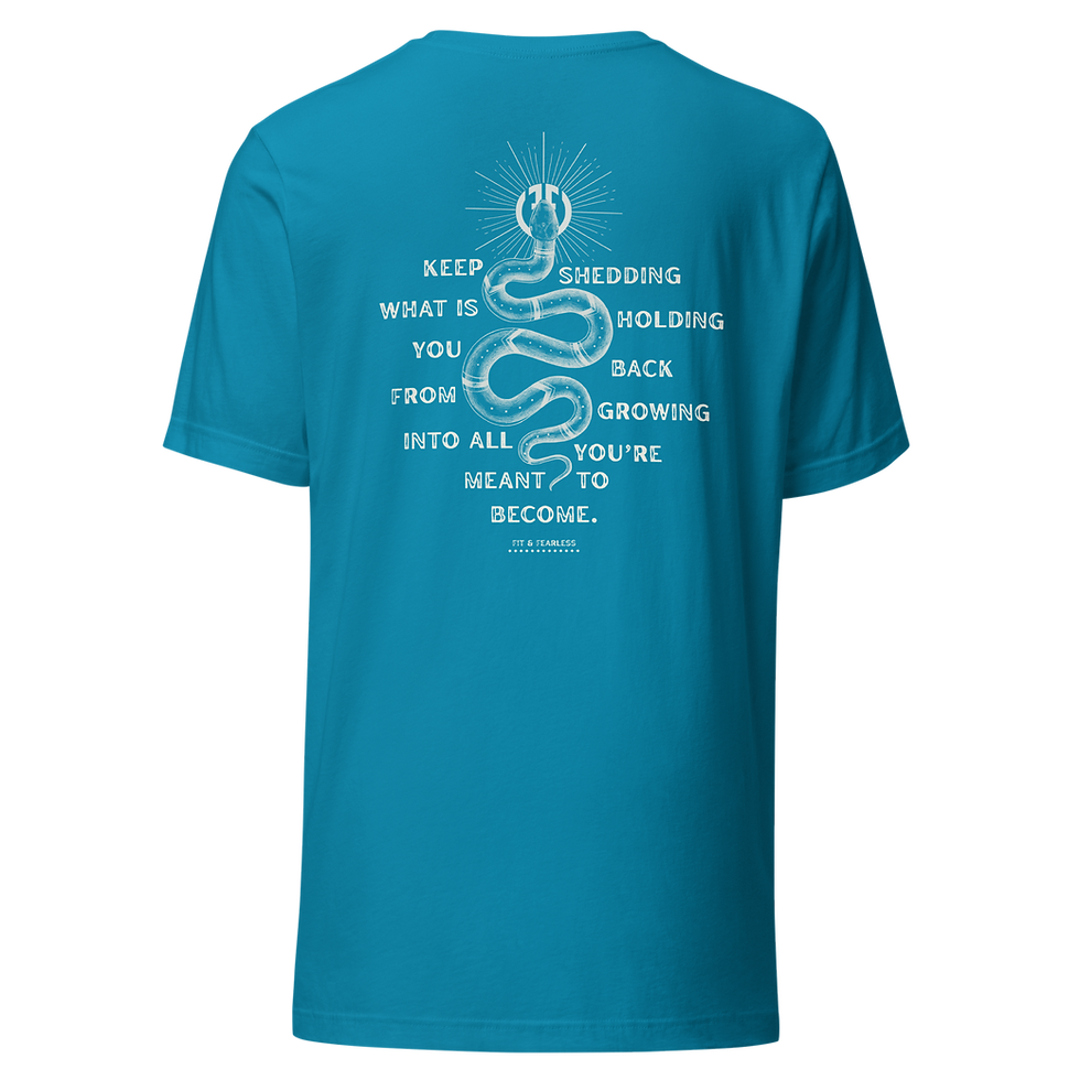Thumbnail: Keep Shedding What Holds You Back Unisex t-shirt