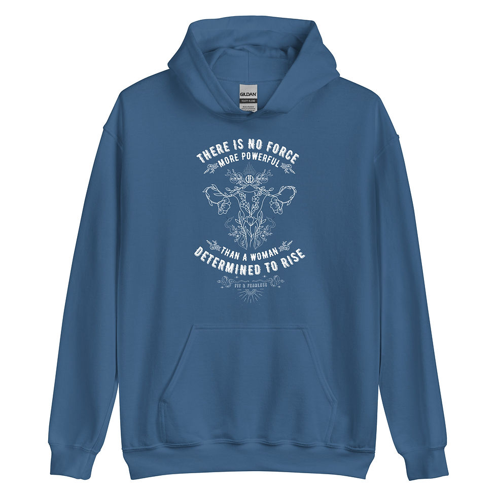 Thumbnail: Uterus Power Unisex Hoodie