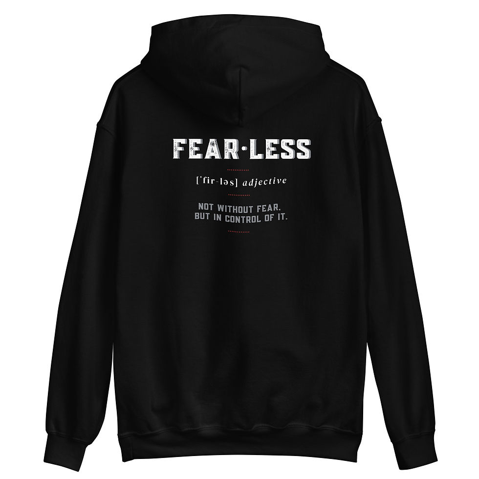 Thumbnail: Fear.Less Definition Unisex Hoodie