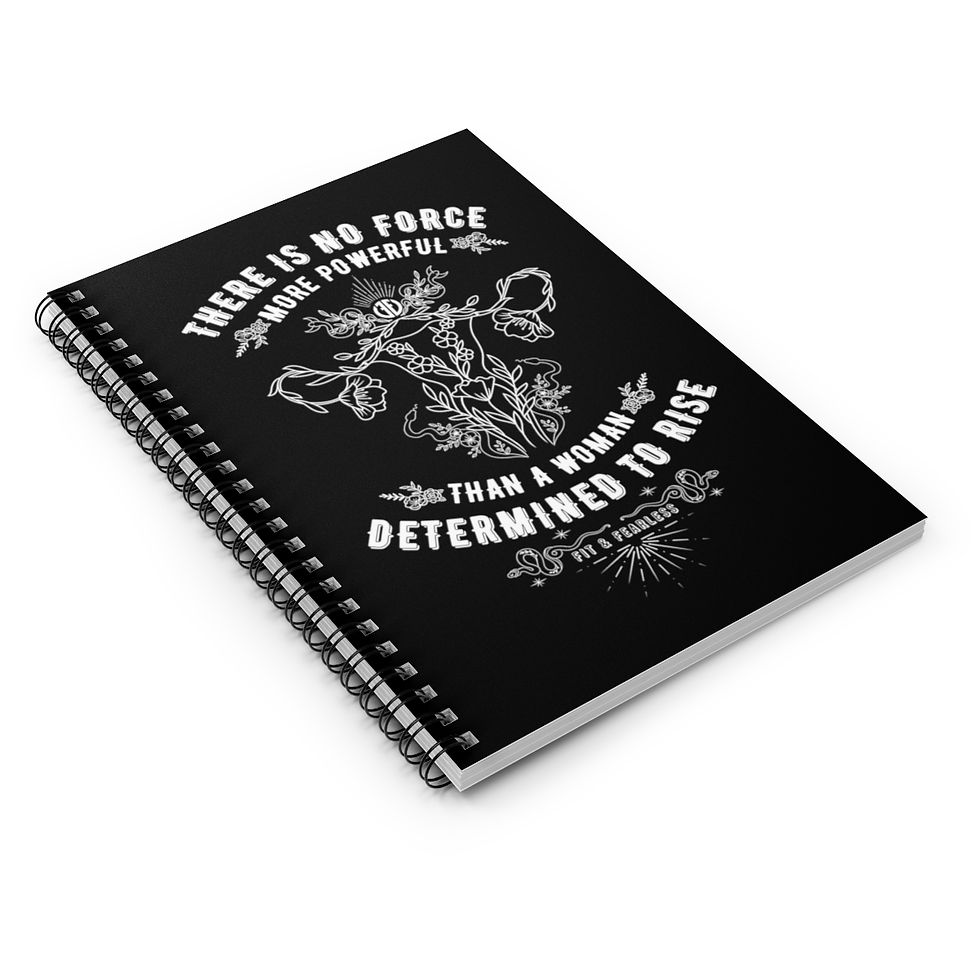 Thumbnail: Uterus Power Spiral Notebook