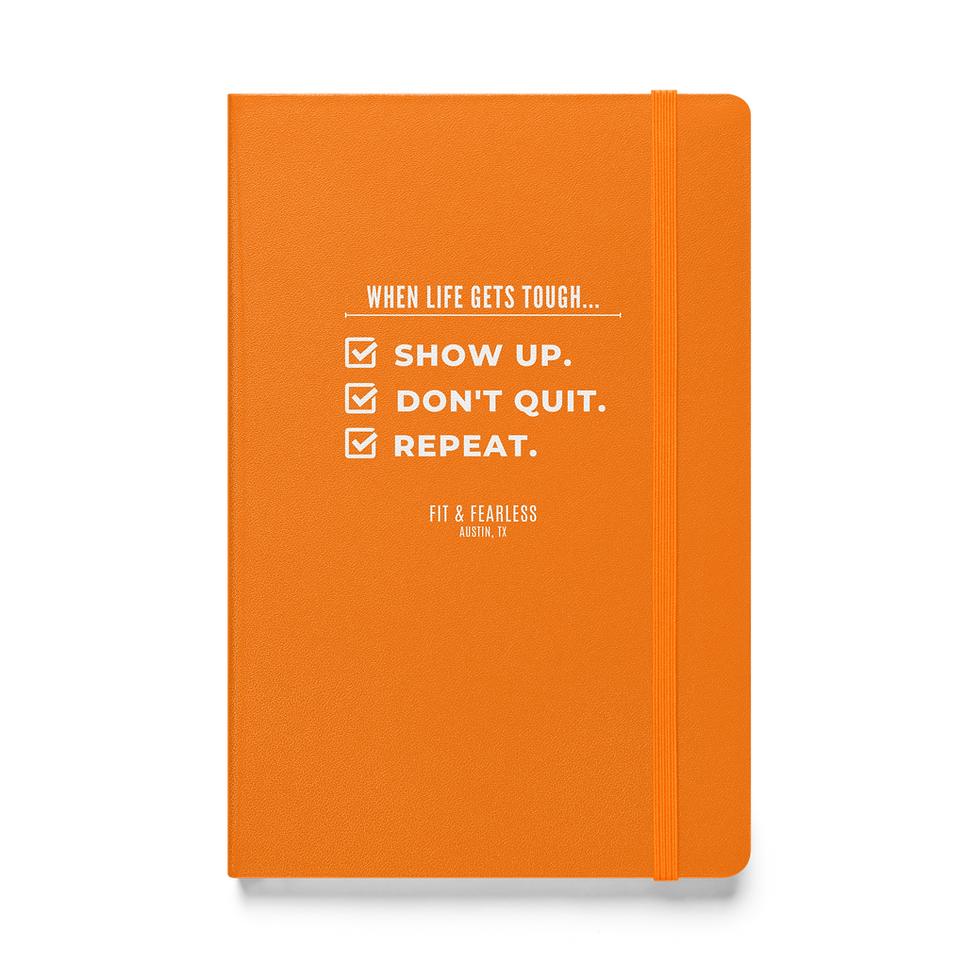 Thumbnail: Show Up Don't Quit Repeat Checkboxes Notebook
