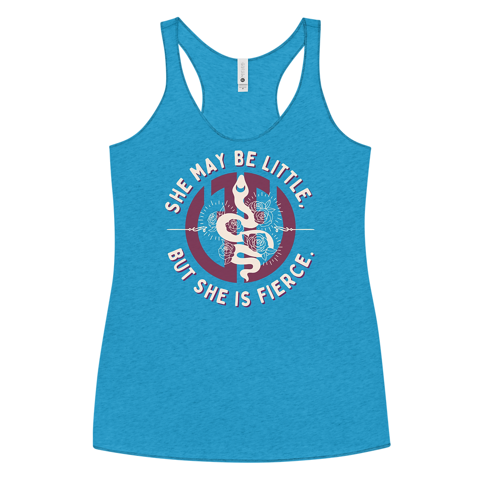 Thumbnail: Little but Fierce Women's Racerback Tank