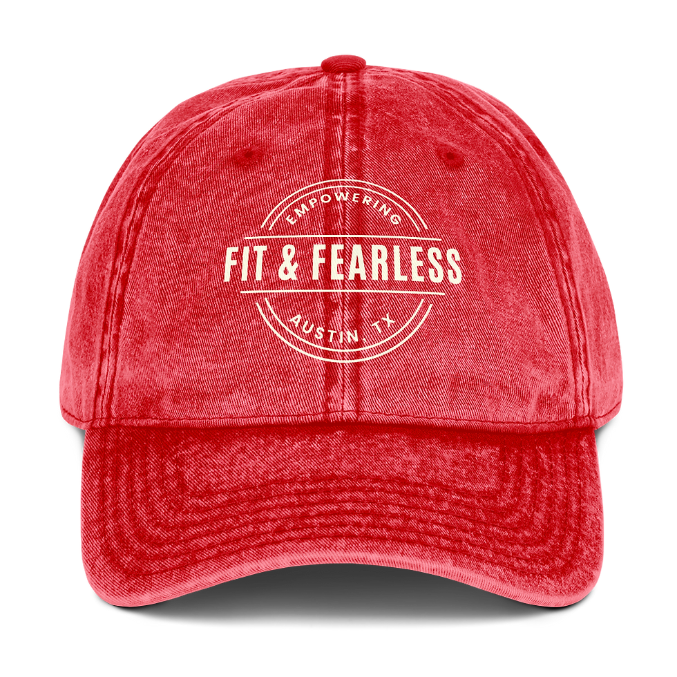 Thumbnail: Empowering Austin Vintage Cotton Twill Cap