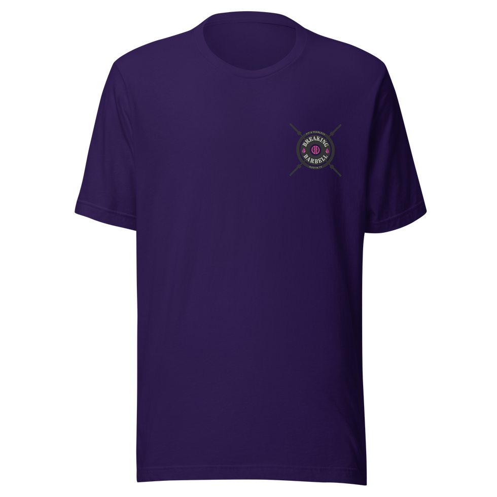 Thumbnail: Lift Heavy Pink Unisex t-shirt