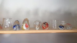 Paper Weight and Made from Hot Glass