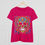 Thumbnail: Fire Flower Skull Women's Cotton Tee