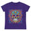 Thumbnail: Fire Flower Skull Women's Cotton Tee