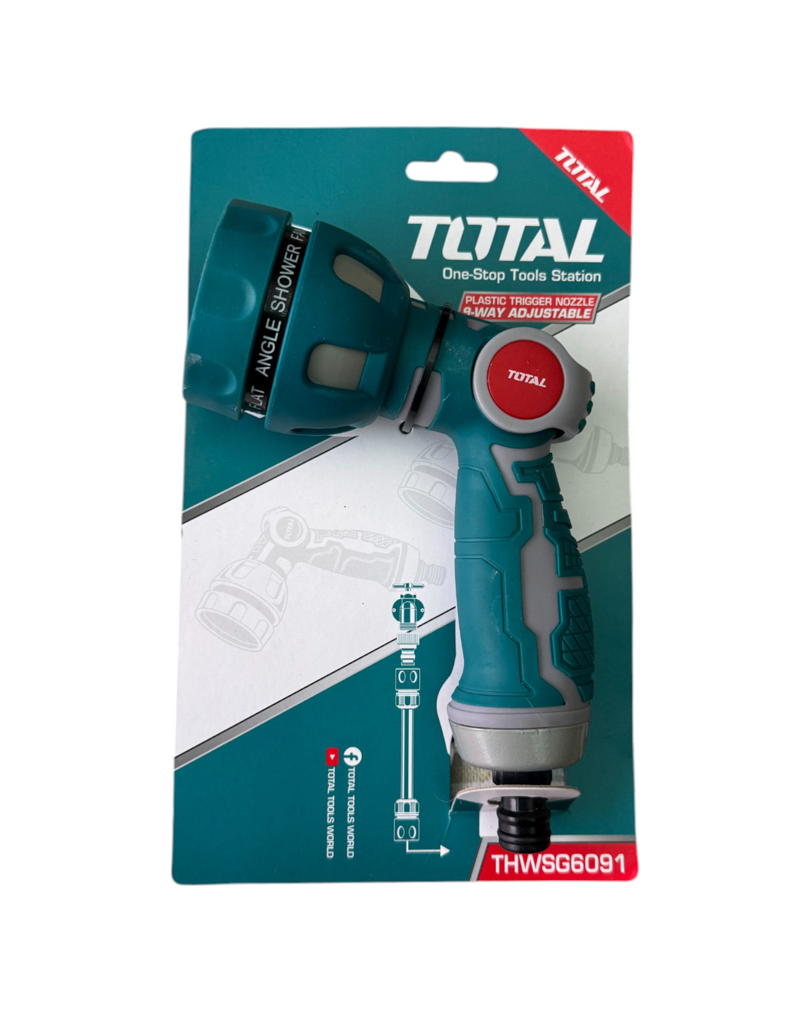 Pistola de Riego alta calidad Total 9 Funciones