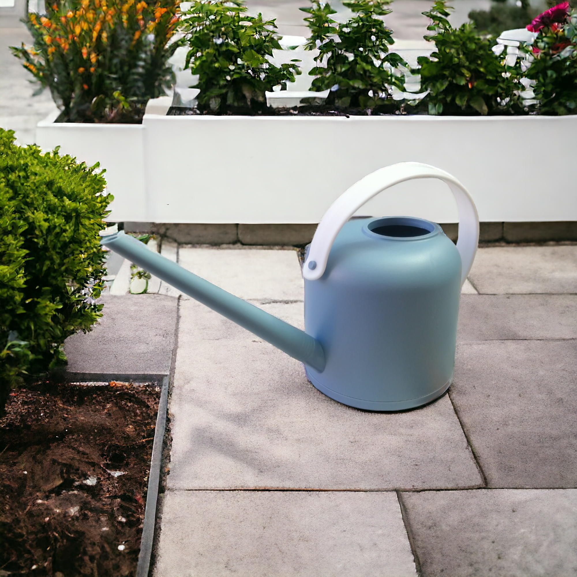 Regadera Plástica Gris 1,5Lts