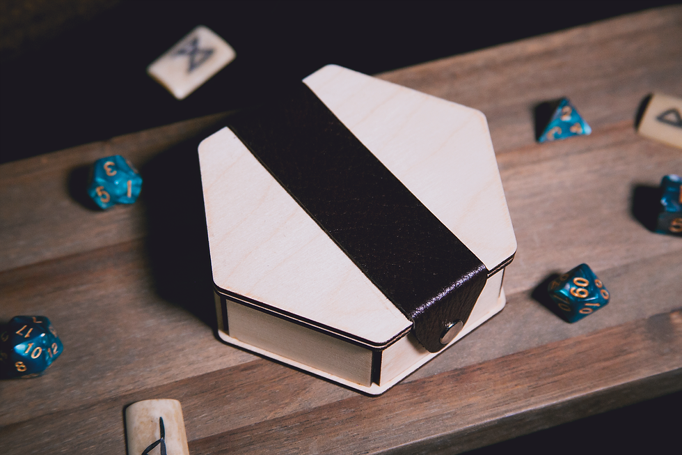Thumbnail: Dungeons and Dragons | Dice Vault | Leather Strap