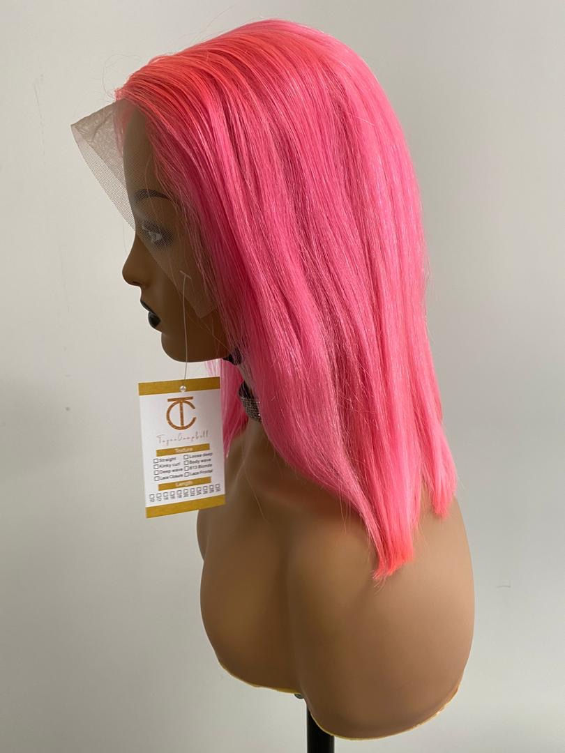 Thumbnail: Pink Laced Front Wig 