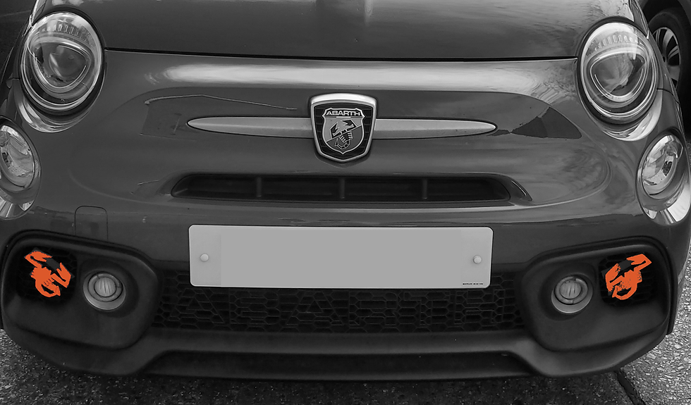 Thumbnail: Abarth Scorpion Diffuser Badges (multiple colours) From