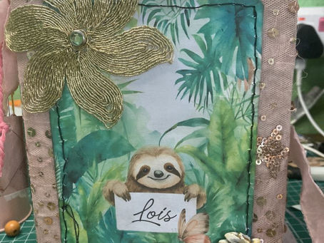 Sloth Junk Journal Flip Through |Commission