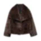 Miniatura: MUJER Faux Fur Coat Plush Fluffy Women's Jacket 2025 Woman Autumn Winter New in