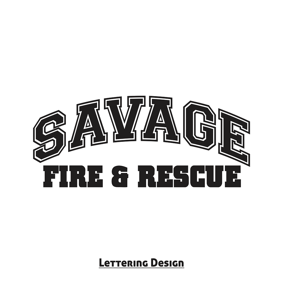 Thumbnail: Savage Volunteer Fire Dept. Toddler Hoodies 2020