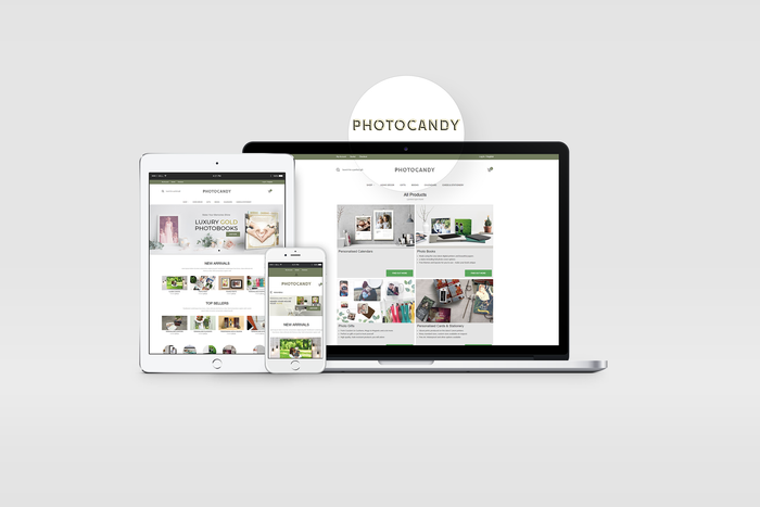 Photocandy, UI-UX Design, Marque, Graphic Design