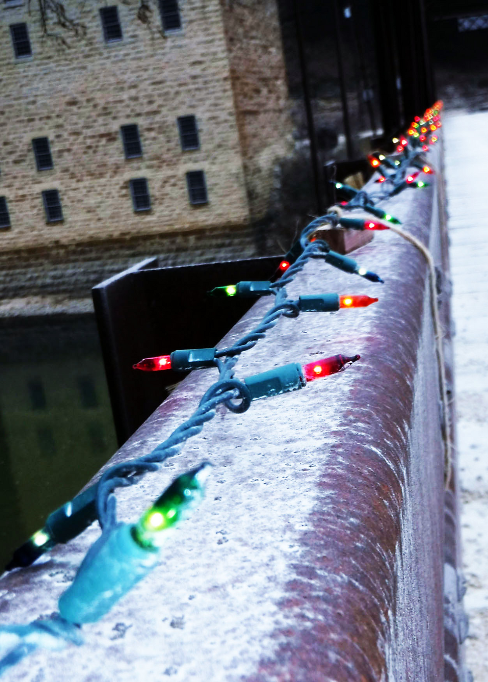 Motor Mill Bridge Lighting