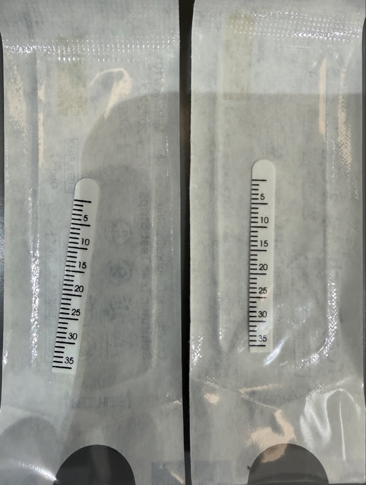 Schirmer test strips for measuring tear production - Dry Eye Clinic, Dr. Abdalrahman Alabsi