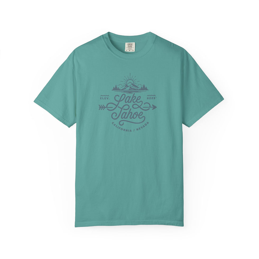 Thumbnail: Lake Tahoe Stamp Blue