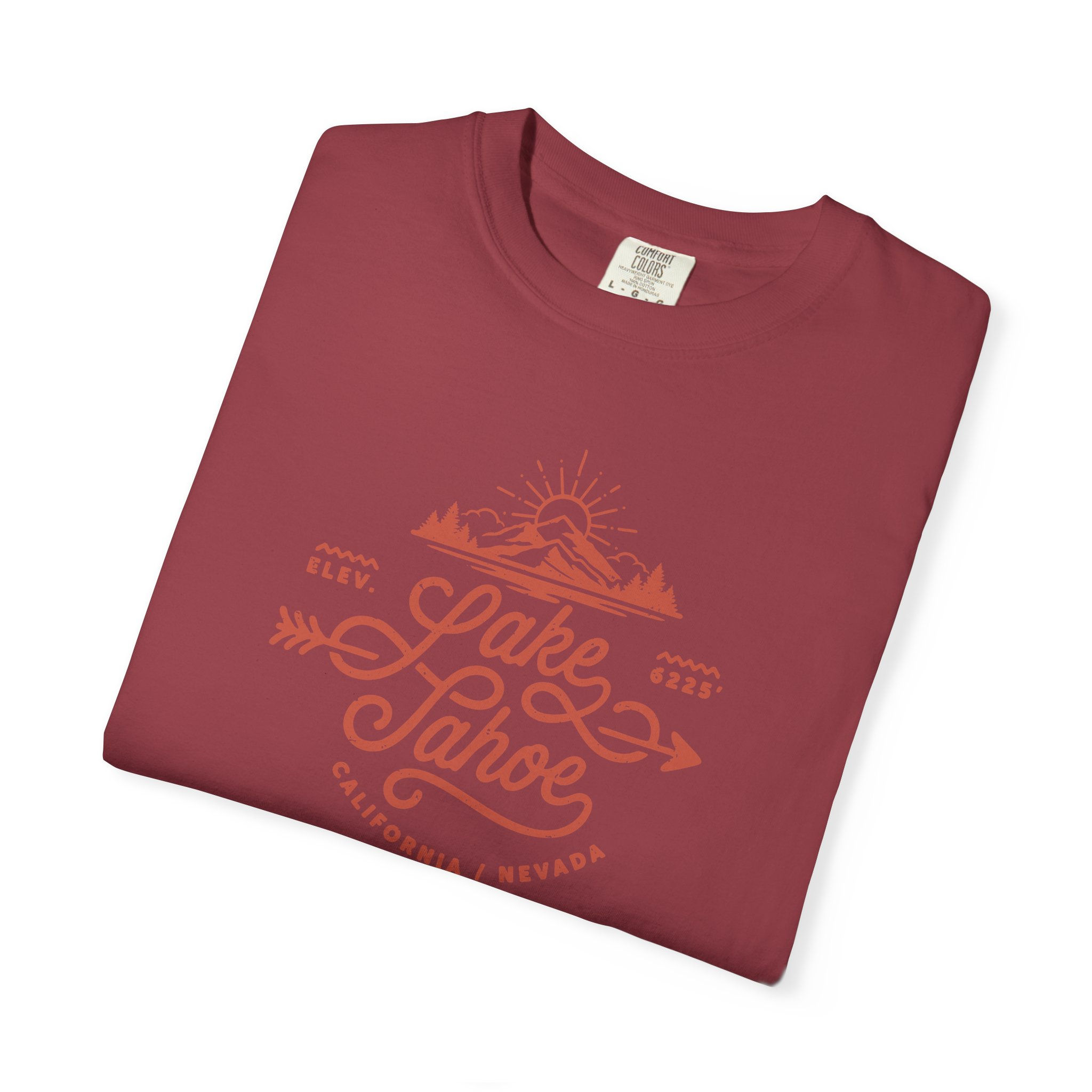 Tahoe Stamp Red
