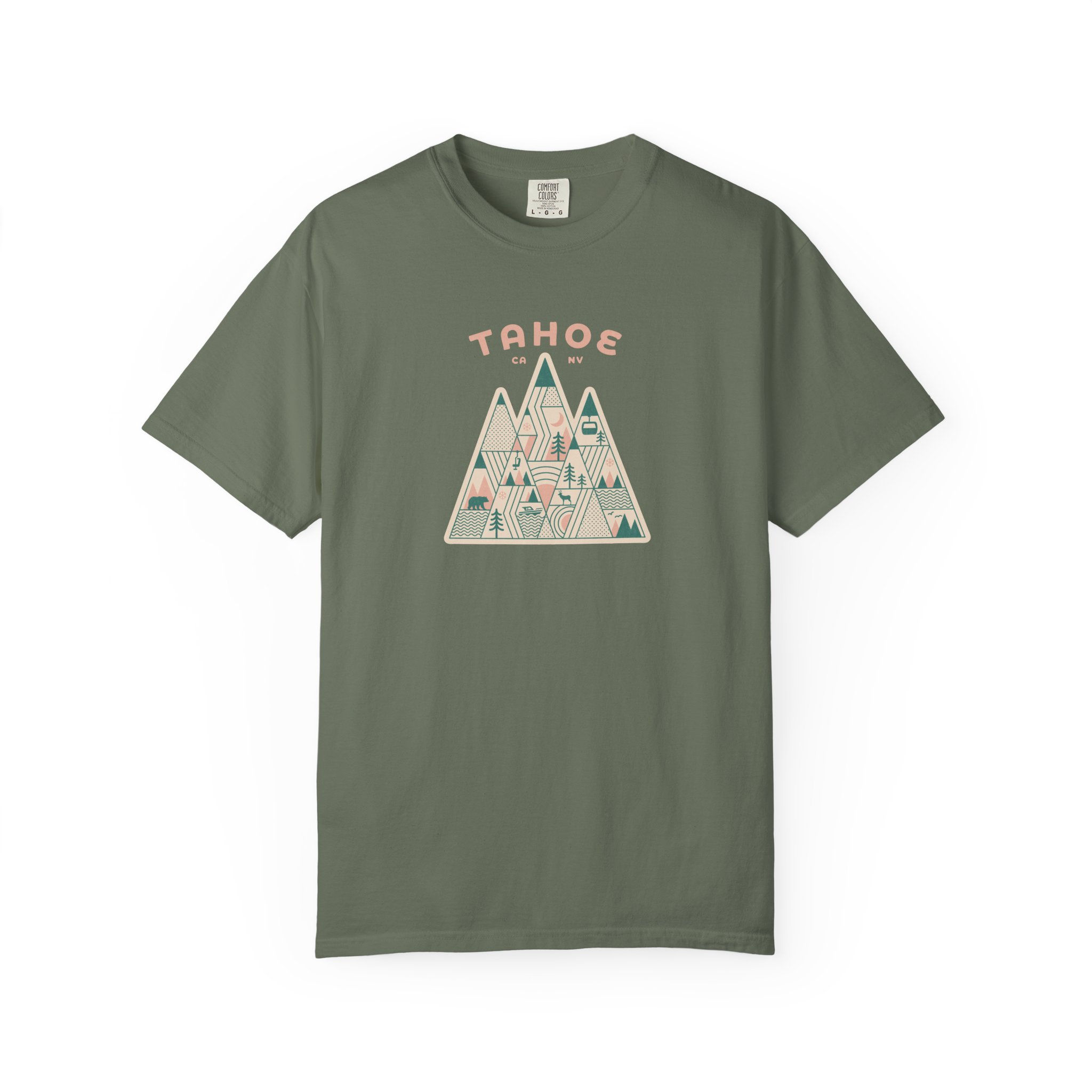 Vintage Tahoe Mountain