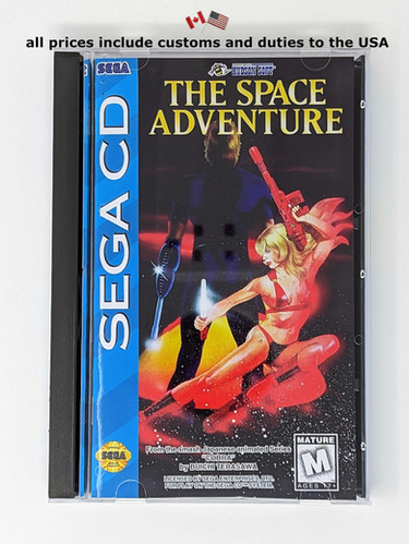 The Space Adventure Sega CD Reproduction | Muslhed's Retro Game