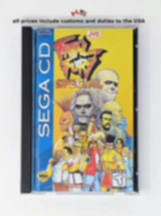 Fatal Fury Special Sega CD Reproduction