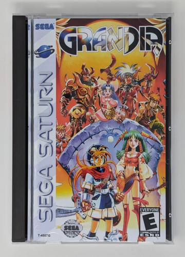 Grandia Sega Saturn Reproduction | Muslhed's Retro Game