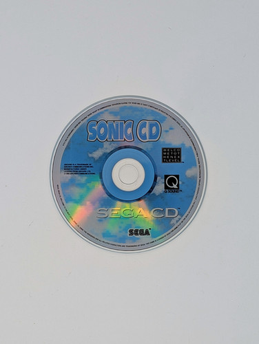Sonic CD Sega CD Reproduction | Muslhed's Retro Game