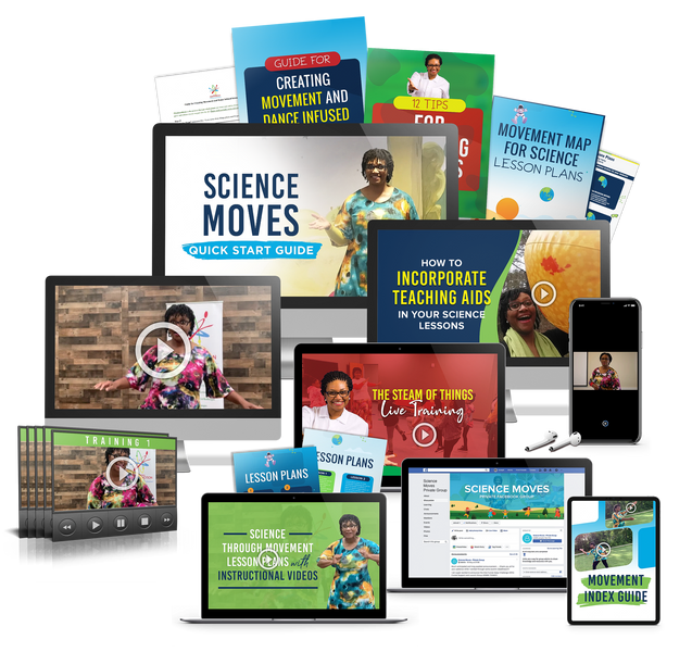 Science Moves Quick Start Guide, Engage elementary students in science by incorporating dance and movement 