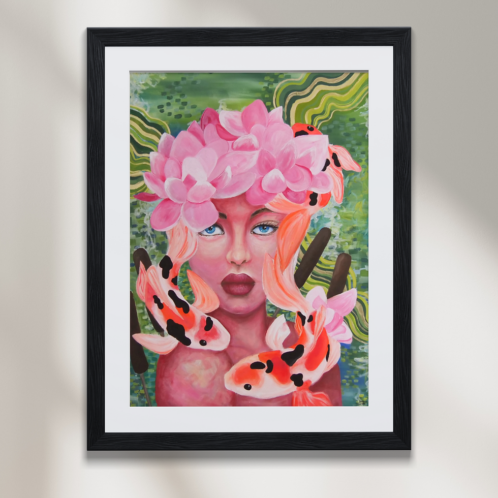 Thumbnail: 'Ukiyo' Fine Art Print