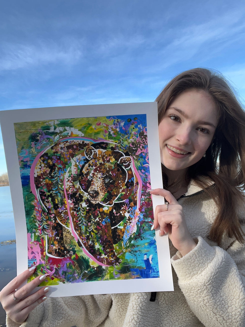 Thumbnail: 'Rosie' Grizzly Bear Fine Art Print