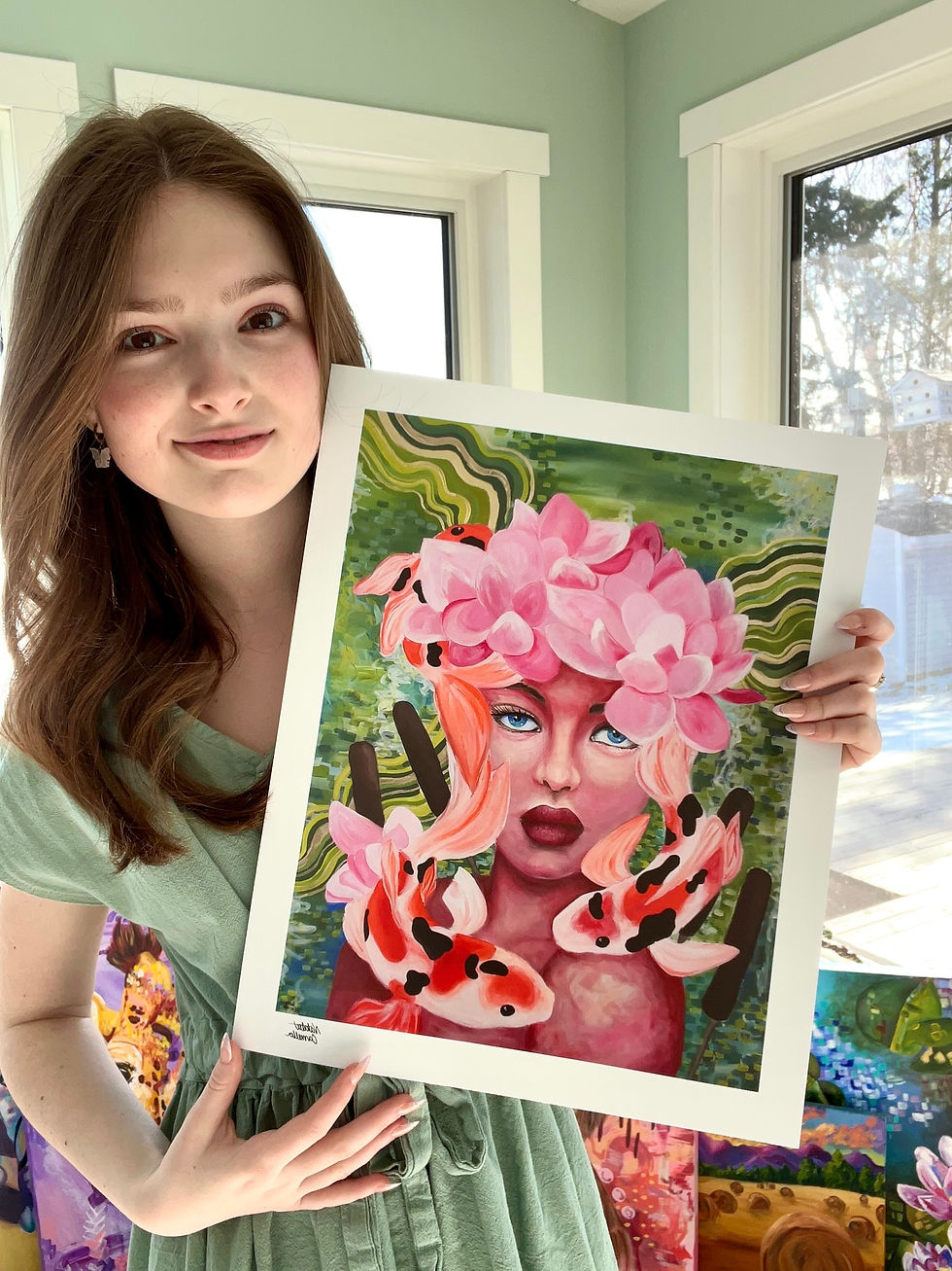 Thumbnail: 'Ukiyo' Fine Art Print