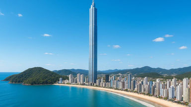 Senna Tower conclui fundação com concreto suficiente para dois prédios de 50 andares