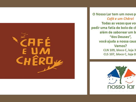 Novo parceiro Nosso Lar - Café e um Chêro