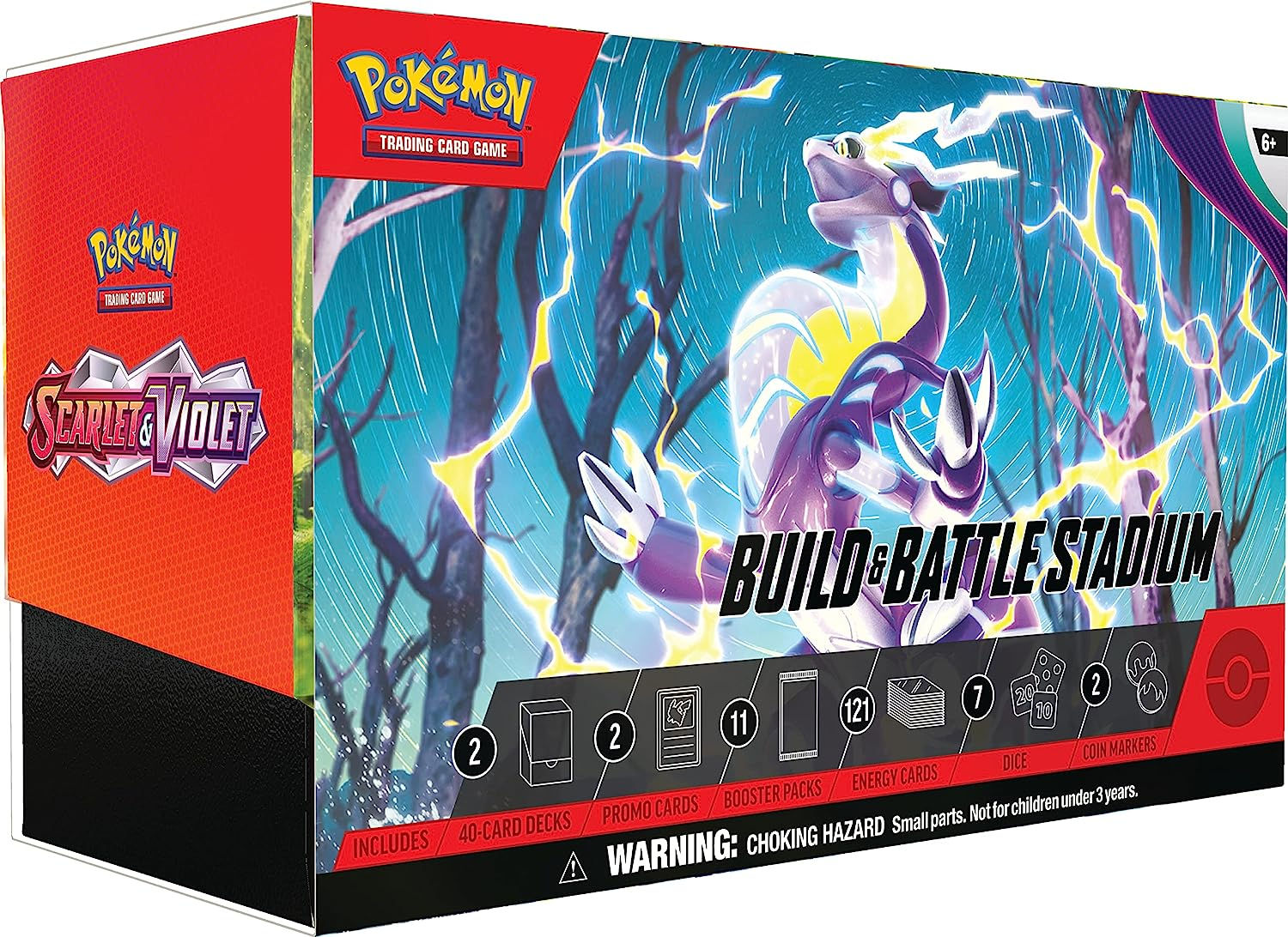 Pokemon TCG: Scarlet & Violet Build & Battle Stadium (2 Decks, 11 Boosters)