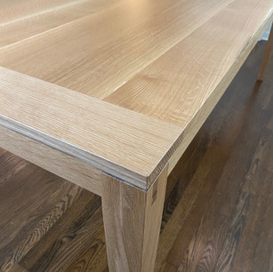 Farmhouse Dining Table, 2021, white oak