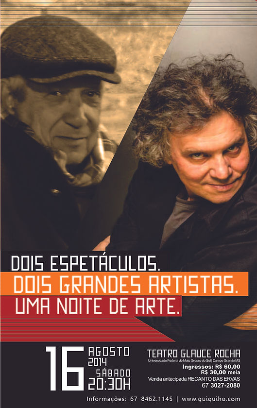Show Caixa de Ódio e O Pássaro do Pântano