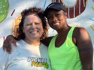 volunteers at Dinks & Donuts