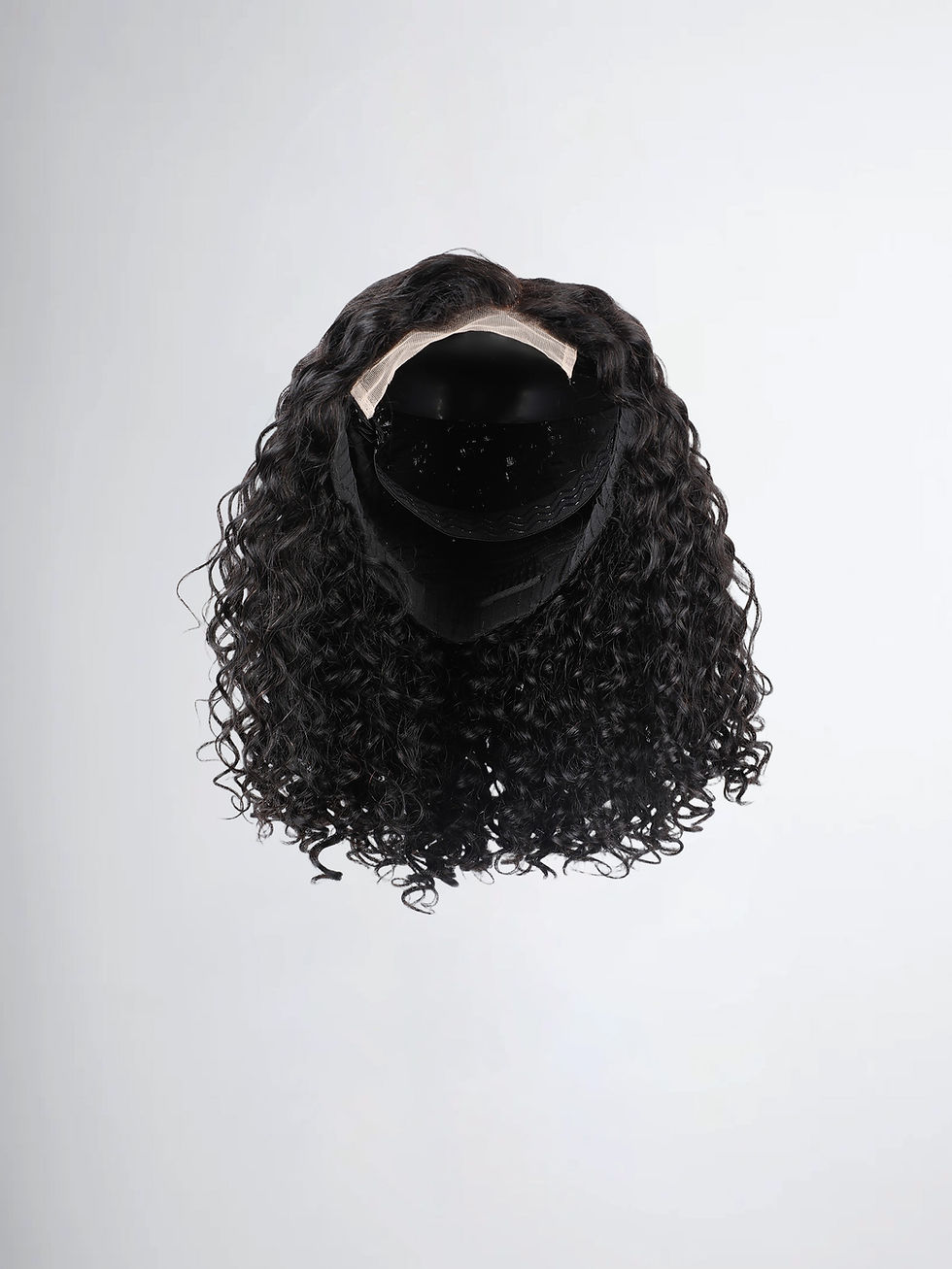 Thumbnail: Cute And Spicy! Glueless Short Curly Human Hair Lace Wig