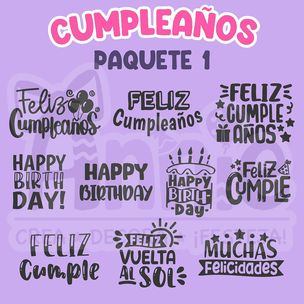 Miniatura: VINIL REGALOS CUMPLEAÑOS