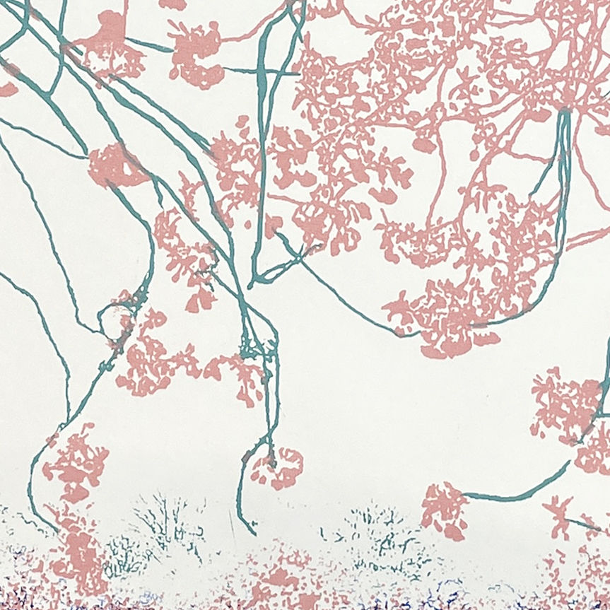 Thumbnail: Meadows blossom screen print