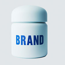 Plastic Empty Bottle Solid Powder for Me