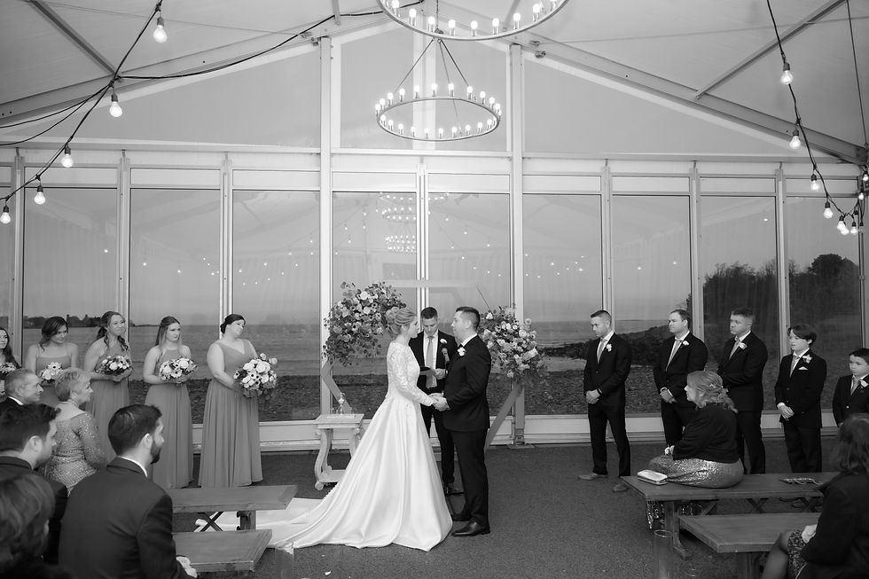 Wedding photographer at Oceanview of Nahant
