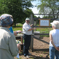People in Garden