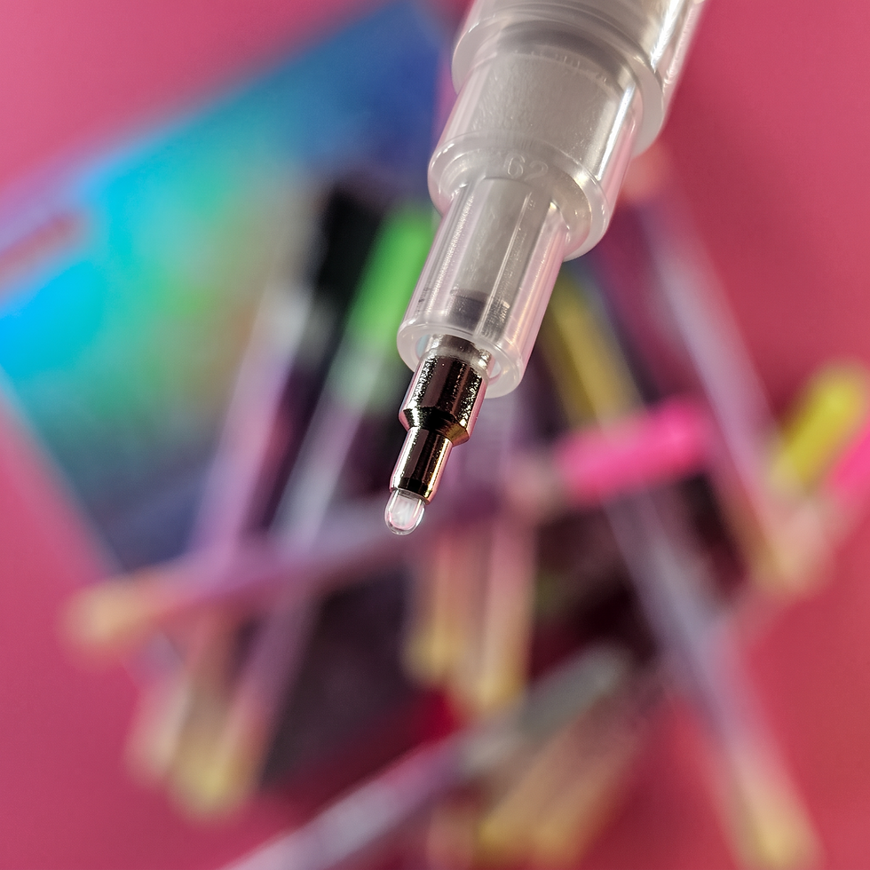 Thumbnail: Nail Art Marker - Precision Tip - Neon Colours UV Glow