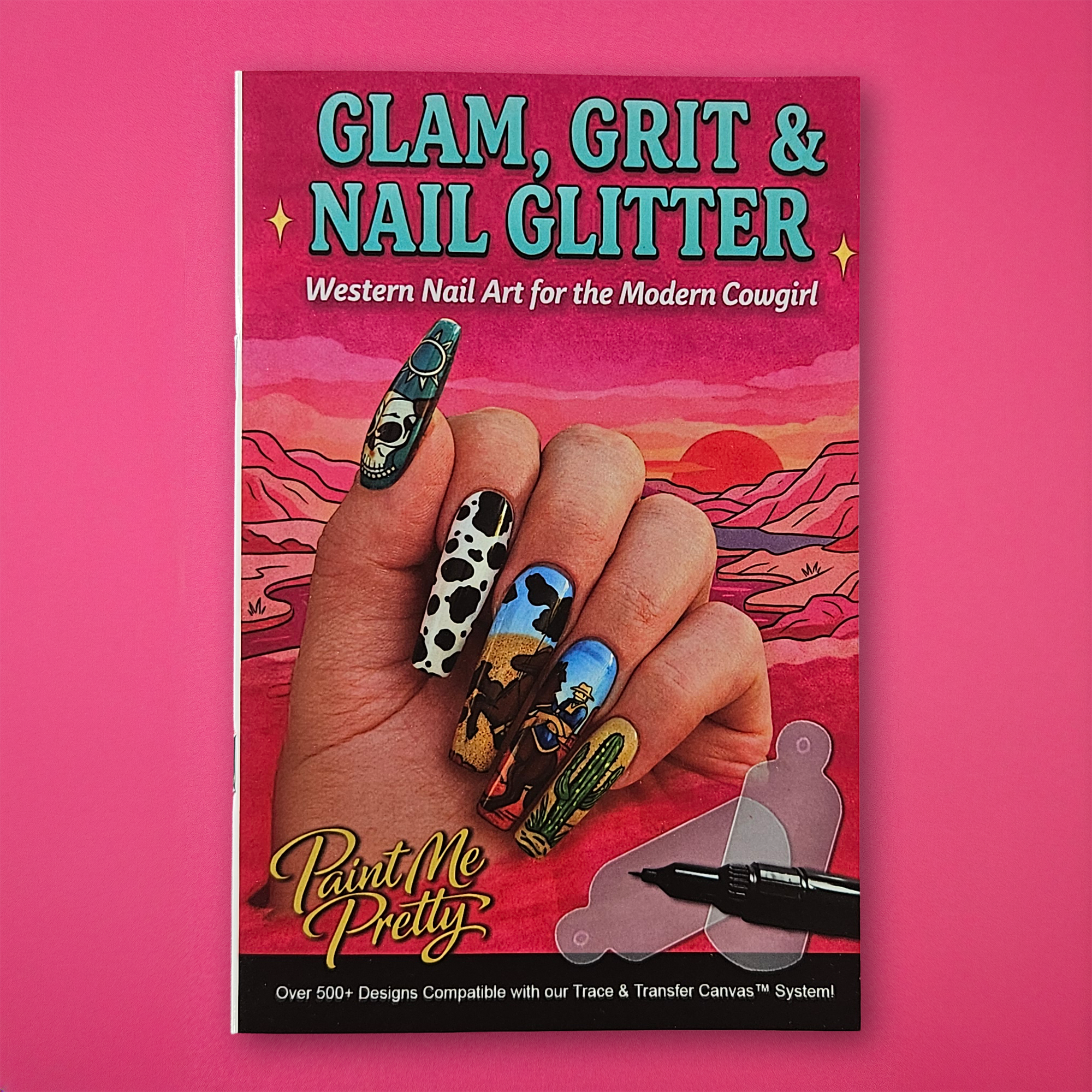 Pretty Pages™ - Glam, Grit & Nail Glitter - Design Book