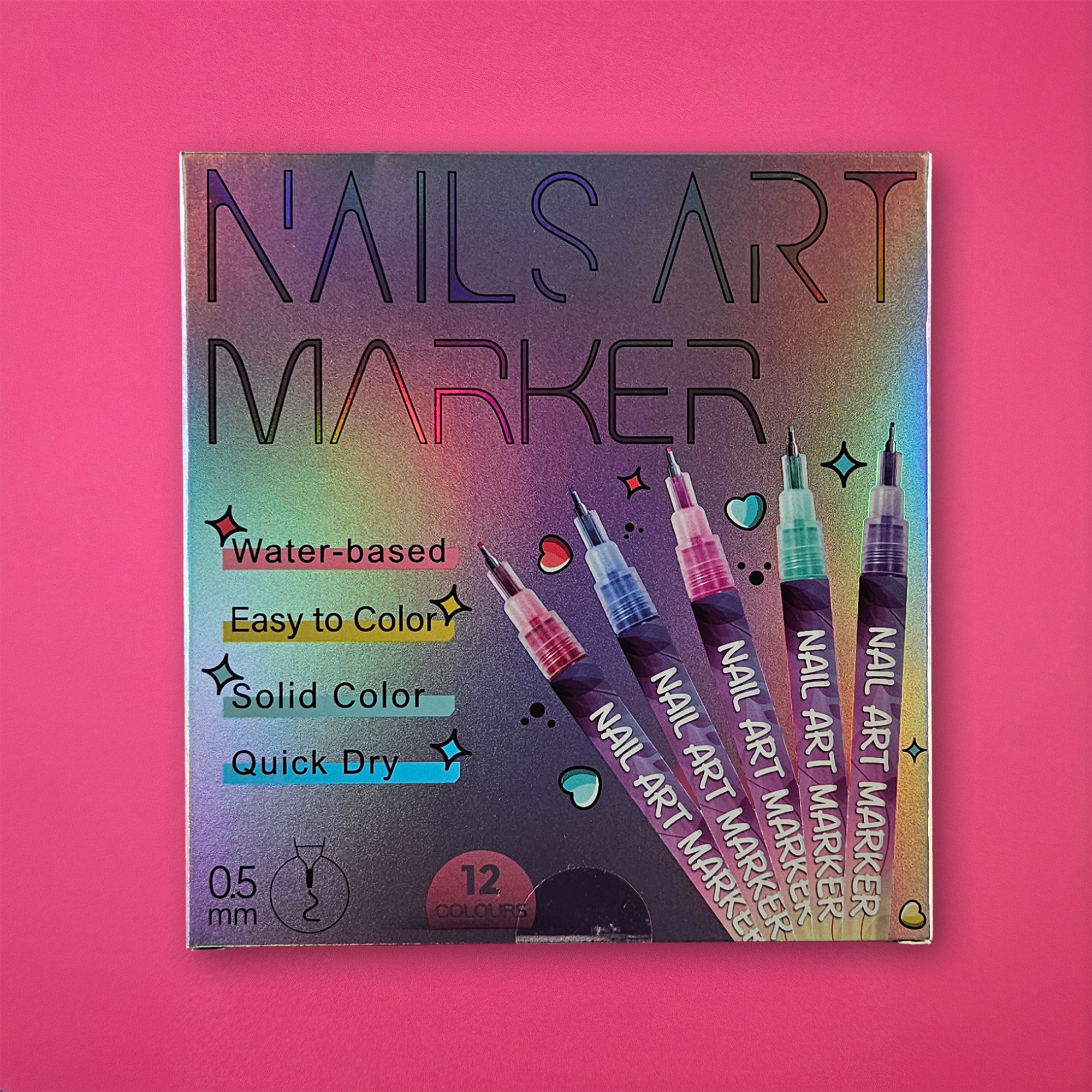 Nail Art Marker - Precision Tip - Original Colours