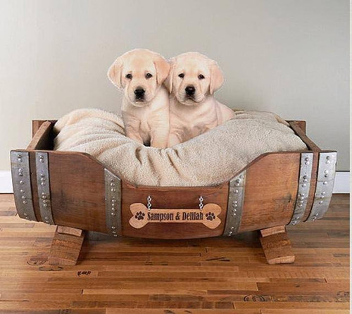cuccia mezza botte per cani