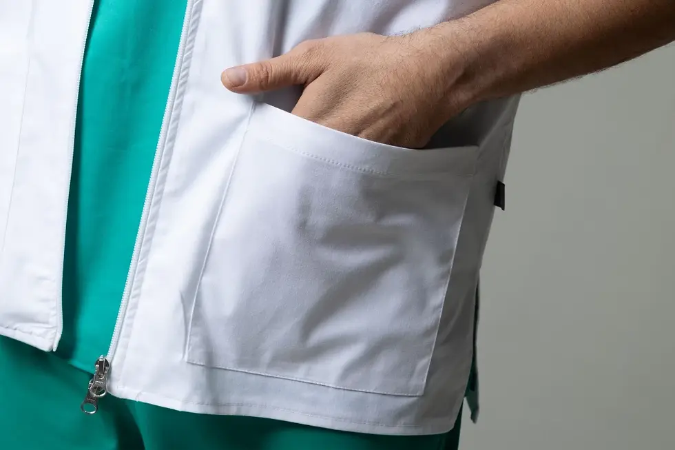 Miniatura: Zipper-M (Bianco)